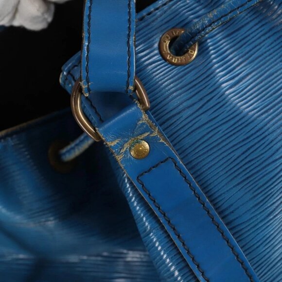 LOUIS VUITTON Epi Noe Shoulder Bag Toledo Blue M44005 LV Auth 129725 - Picture 9 of 16